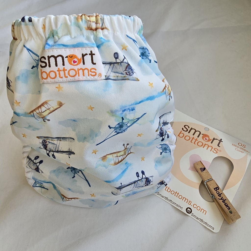 Smart Bottoms Too Smart Overbroekje 2.0 | Drukknoopjes| 4,5-16 kg | First Flight