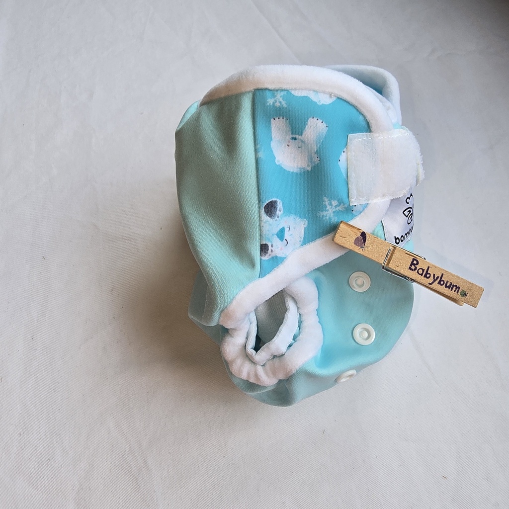 Bamboolik Duo Wrap Newborn | Polar bear