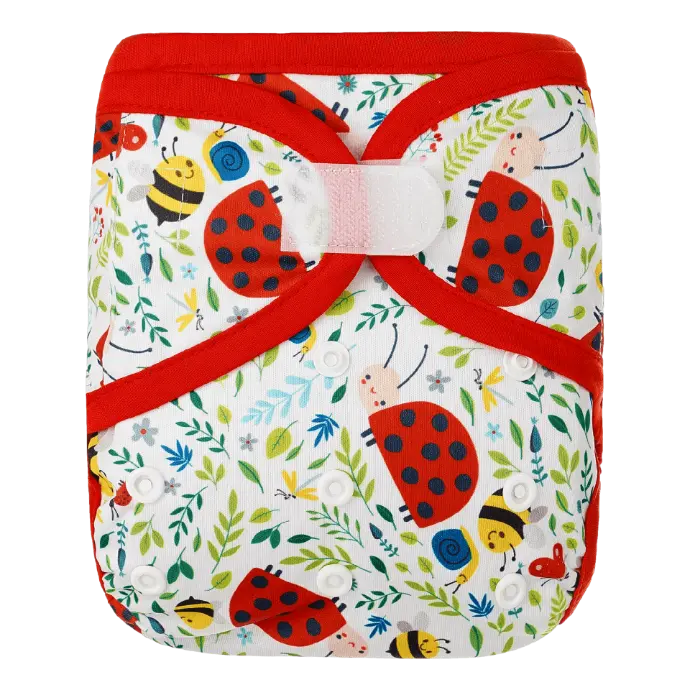 HappyBear Overbroekje OneSize – Lady Bugs