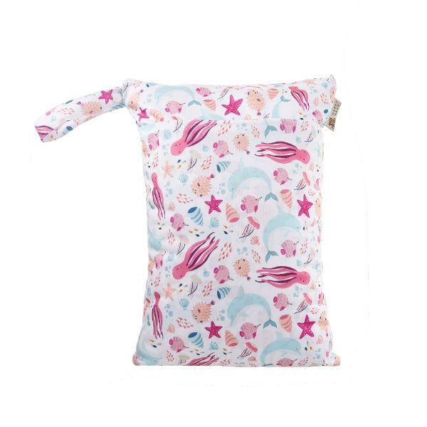 HappyBear Wetbag – Pacific | Waterdichte tas voor luiers & zwemspullen