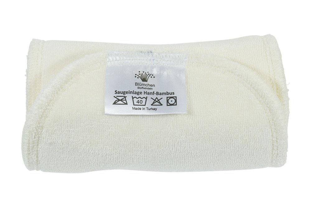Blümchen Inlegger | Hennep Bamboe | 4-laags voor extra absorptie
