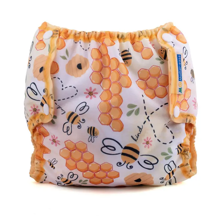 Mother-ease Air Flow™ Cover | Bee Kind | Maat S | 3,6 - 5,5 kg