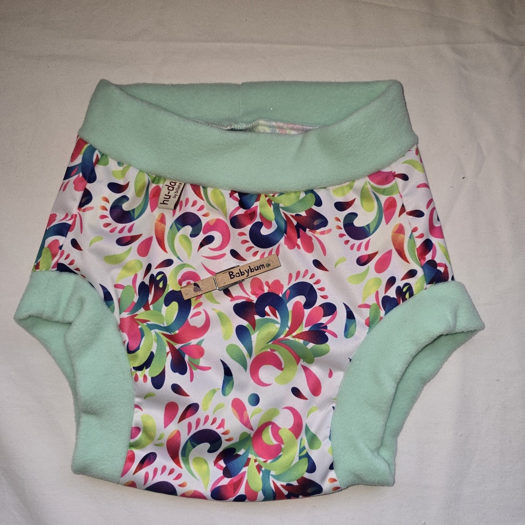 Hu-da Optrekbroekje | PUL | XL voor 13-18 kg | Rainbow