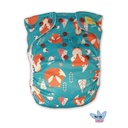 Hu-Da SuperSoft overbroekje Vosjes - OneSize (4-15 kilo)