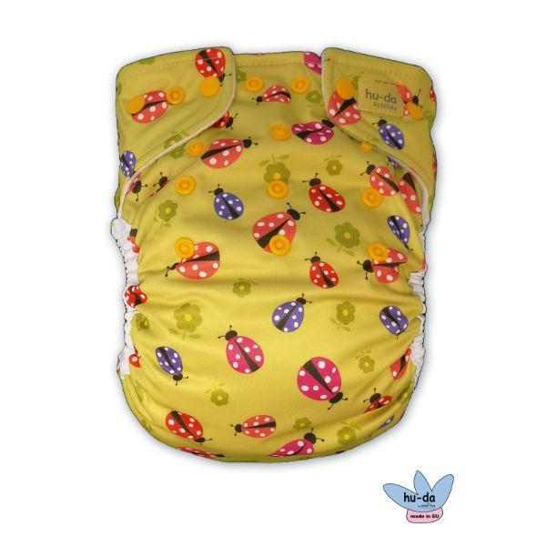 Hu-Da SuperSoft overbroekje Lieveheersbeestje - OneSize (4-15 kilo)