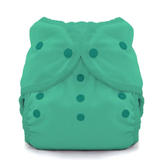 Thirsties Duo Wrap – Verstelbaar Overbroekje | maat 3 | 18-27 kg | Drukknoopjes | Sea Foam 