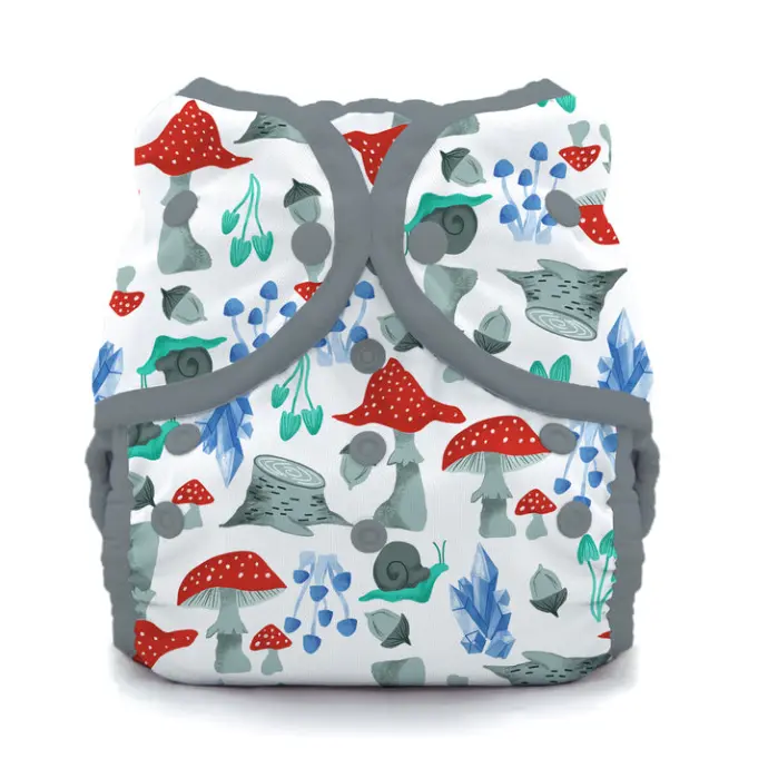 Thirsties Duo Wrap – Verstelbaar Overbroekje | maat 1 | 3-8 kg | Drukknoopjes | Tulips (kopie)