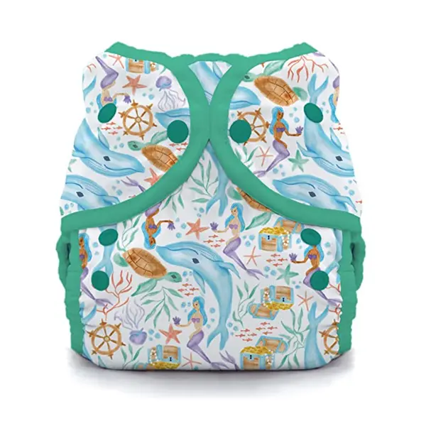 Thirsties Zwemluier Original Mermaid Lagoon maat 1 (2,7–8 kg)