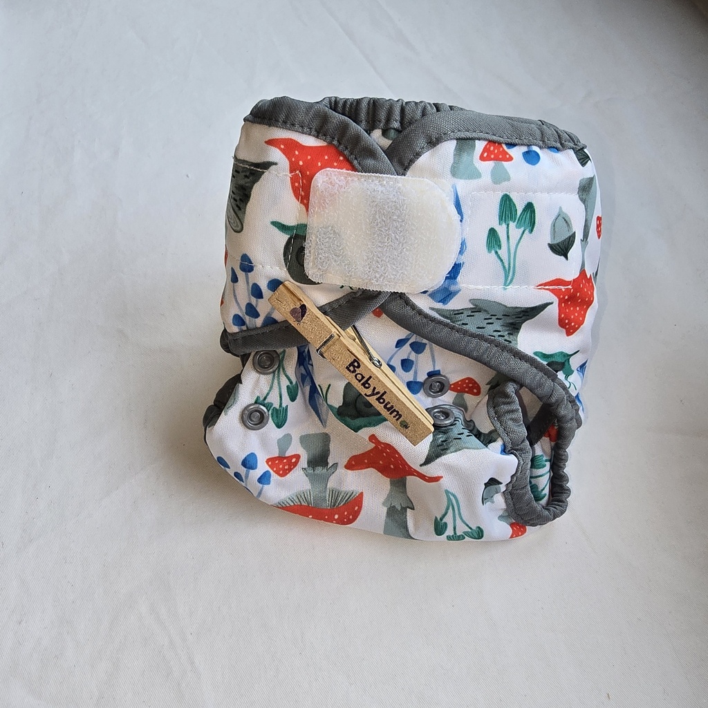 Thirsties Duo Wrap Overbroekje Forest Frolic maat 1 (3–8 kg) – Klittenband