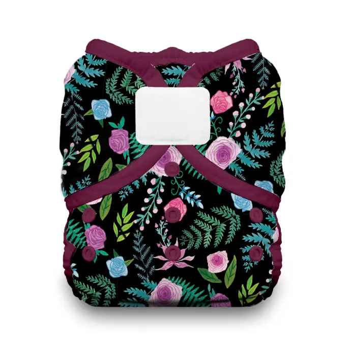 Thirsties Duo Wrap Overbroekje Floribunda maat 1 (3–8 kg) – Klittenband