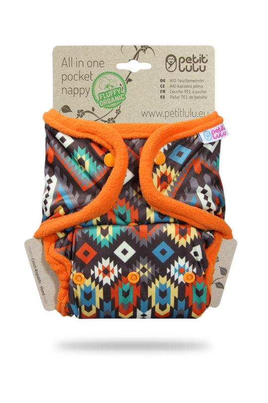 Petit Lulu Pocketluier Ethno drukknoopjes