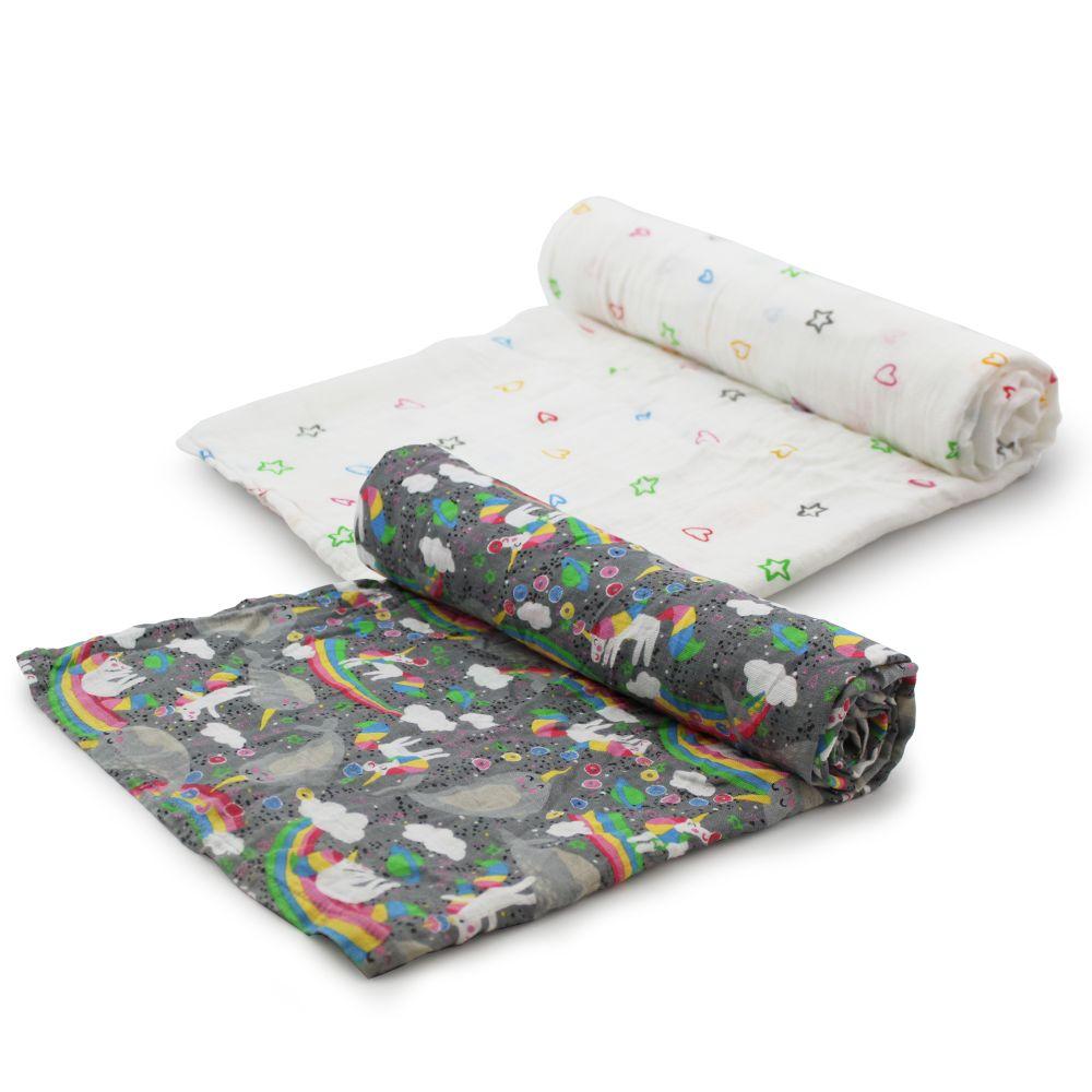 Kanga Care Swaddle - Narwhal Nirvana