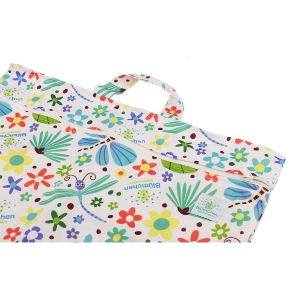 Blümchen wetbag XL (10 luiers) Zomerweide
