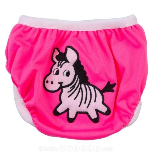Monkey Doodlez Zwemluier - Sassy Zebra - Small | 4,5 – 8 kg