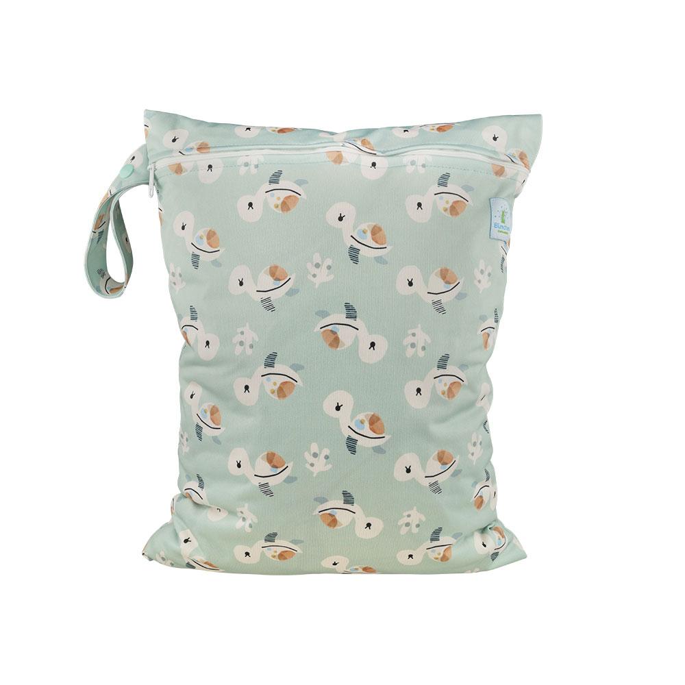 Blümchen wetbag (4 luiers) Cozy Turtle