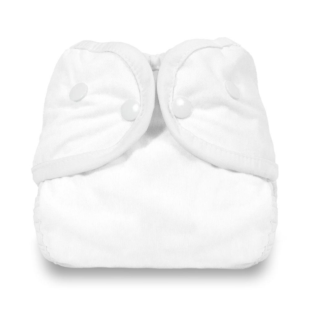 Thirsties Diaper Cover White maat S (5,5–8 kg)