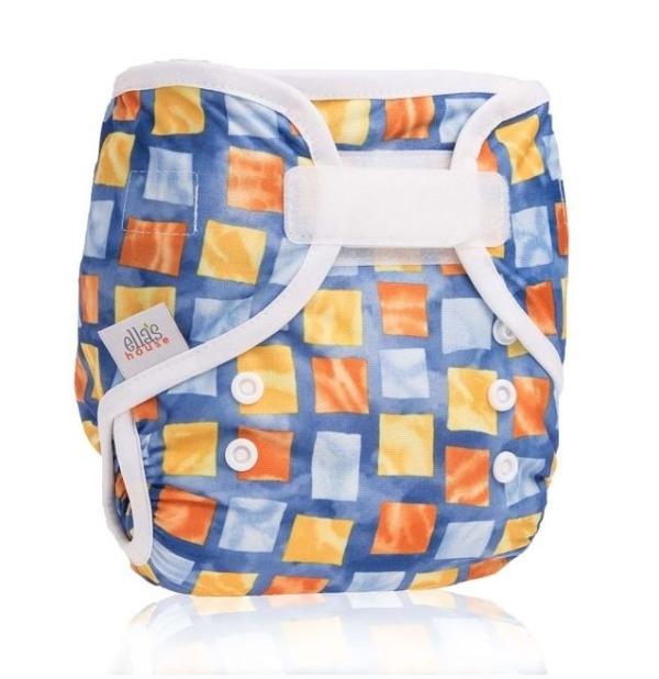 Ella’s House Bum Wrap | Overbroekje | Square | Maat S: 3-8 kg