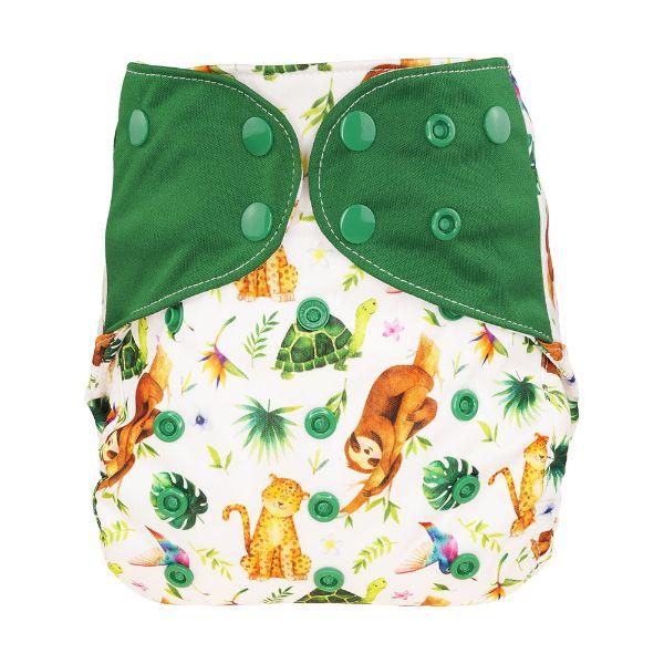 Blümchen Overbroekje | One Size 4-15 kg | Drukknoopjes |  (kopie) (kopie) (kopie)