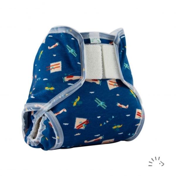 Popolini PopoWrap Planes - Maat XL (14-20 kilo)
