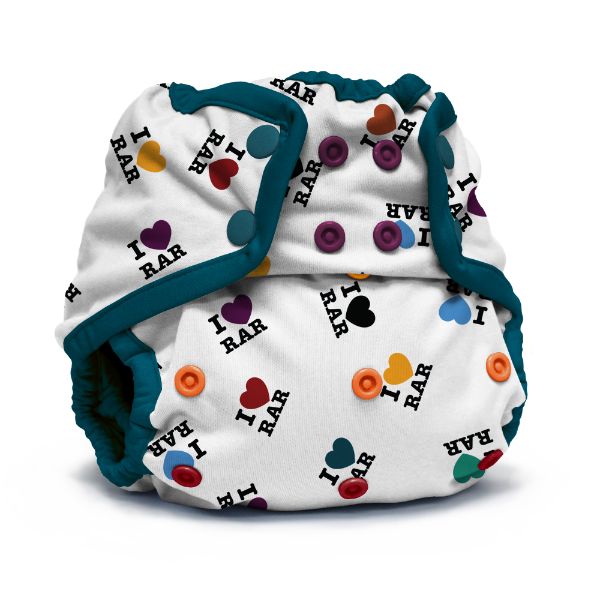 Rumparooz Overbroekje I Love RaR OneSize (3–16 kg) – Drukknoopjes