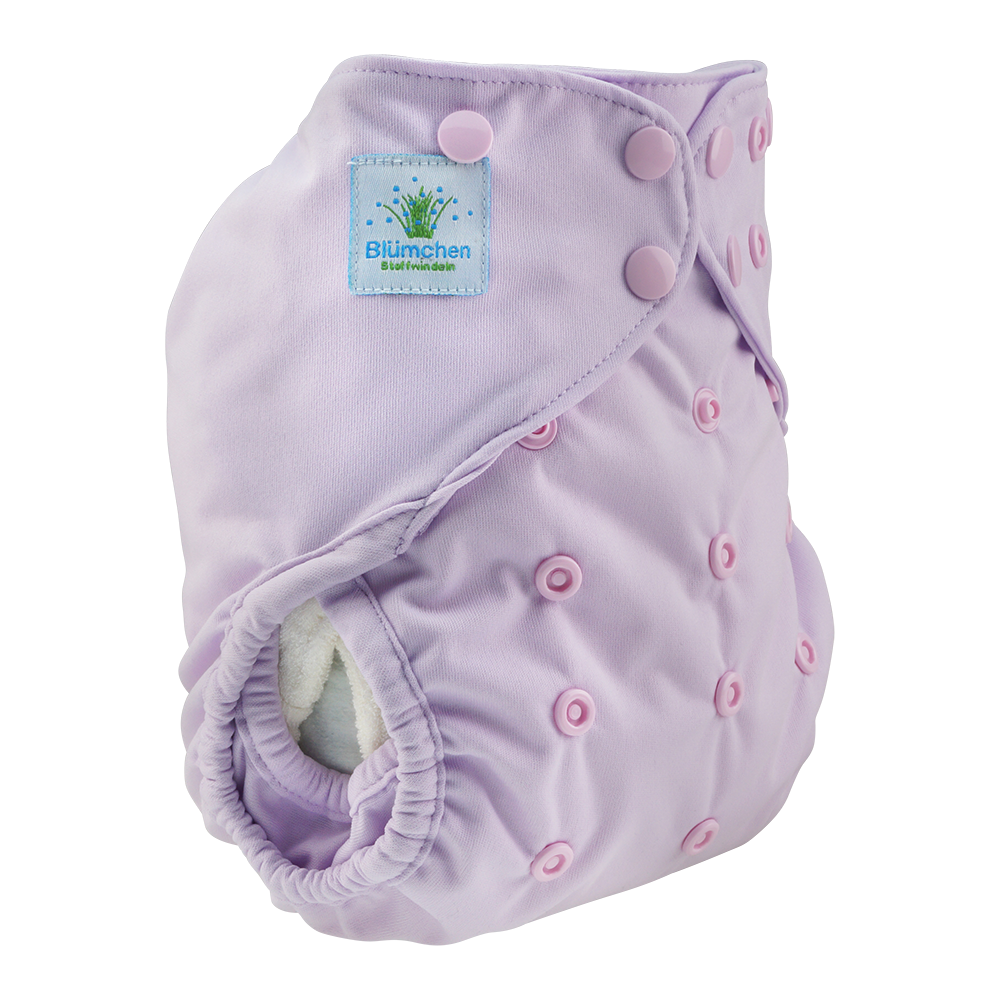 Blümchen OneSize Overbroekje Turquoise (4–15 kg) – Drukknoopjes (kopie)