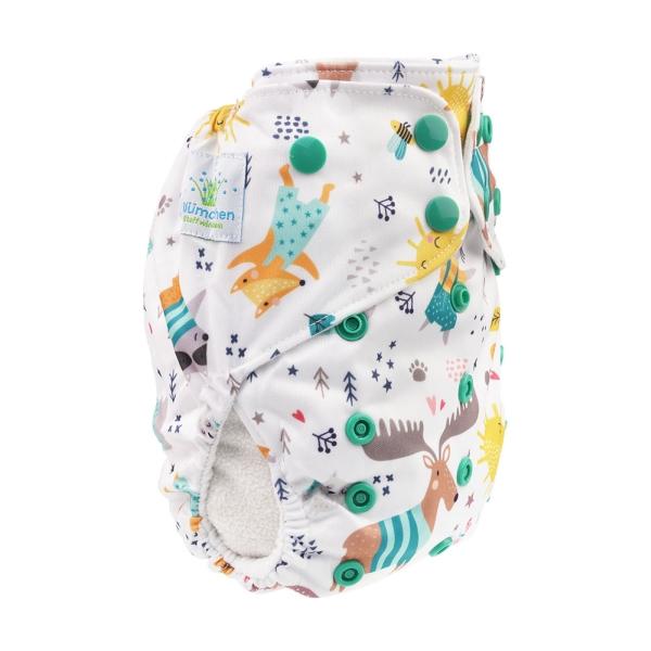 Blümchen Pocketluier Vrolijke Eland - Drukknoopjes 