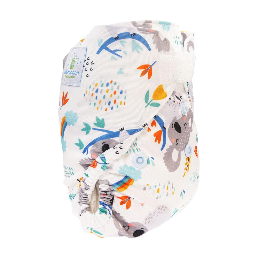 Blümchen Slimfit Overbroekje Lieve Koala Newborn (3–6 kg) – Klittenband