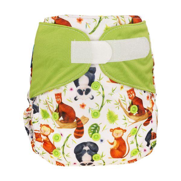 Blümchen Overbroekje Panda OneSize (4–15 kg) – Drukknoopjes