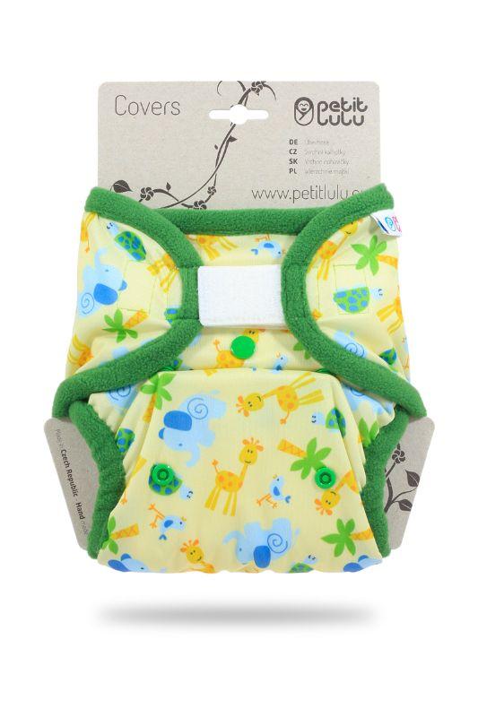 Petit Lulu Overbroekje Dierentuin (Zoo) OneSize Klittenband 