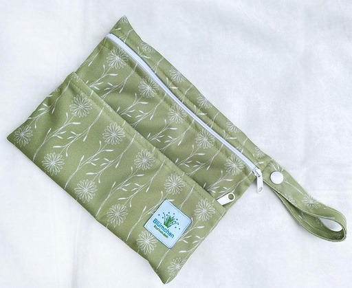 [9009612019005] Wetbag Mini – Mosgroen | Blümchen