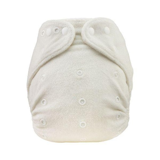 [BB-61157] Blümchen Voorgevormde luier Bamboe 5-15 kilo Drukknoopjes