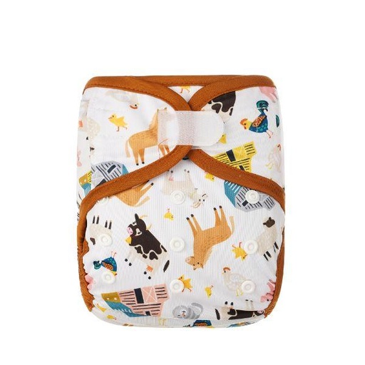 [BB-54185] HappyBear Overbroekje OneSize – Farm Animals