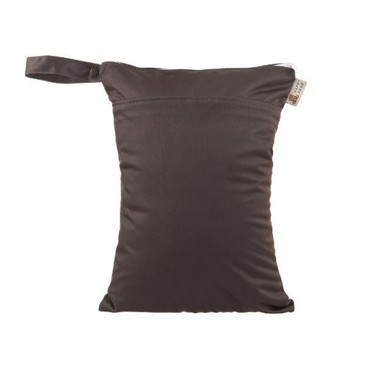 [BB-57949] HappyBear Wetbag – Mokka | Waterdichte tas voor luiers & zwemspullen