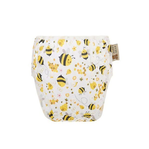 [BB-57070] HappyBear Zwemluier Bees – verstelbaar vanaf geboorte tot ca. 3 jaar