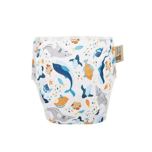 [BB-54168] HappyBear Zwemluier Sea Animals – verstelbaar vanaf geboorte tot ca. 3 jaar