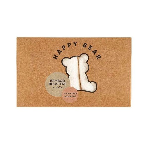 [BB-54181] HappyBear Booster Bamboe – set van 4