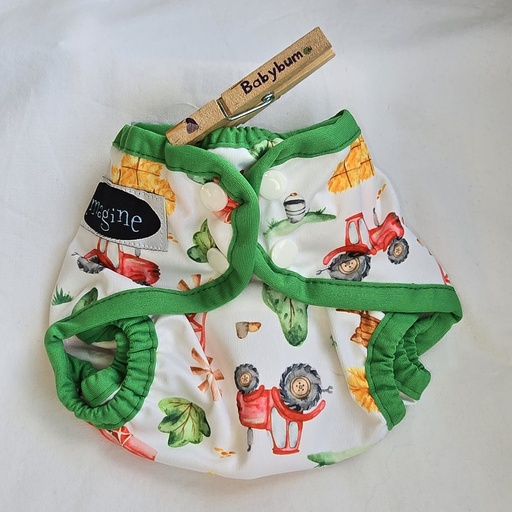 [BA-2026-00056] Imagine Newborn Diaper Cover | Little Farmer | 2,5-6 kg
