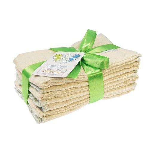 [BB-58006] Blümchen Prefolds BirdsEye - set van 6 | Maat XS voor 2-5 kilo, biokatoen (kopie)