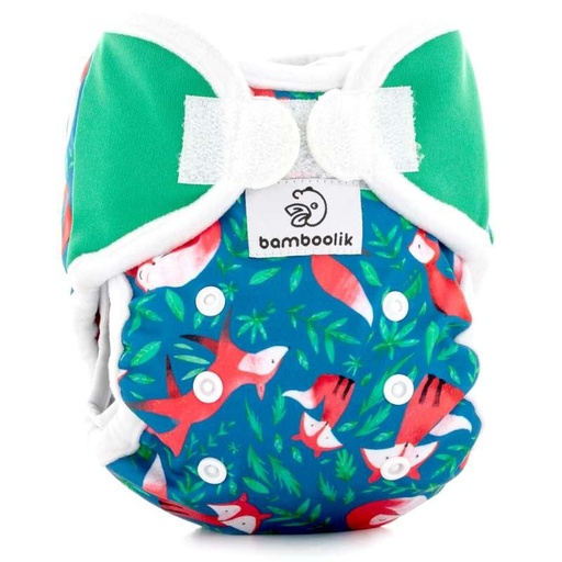 [BA-2026-00099] Bamboolik Duo Wrap Newborn | Foxes