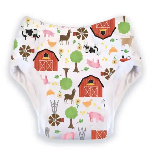 [BA-2026-00013] Thirsties Potty Training Pants Farm Life maat S (9–12 kg)