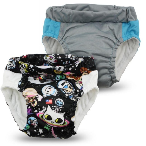 [BB-44414] Oefenbroekjes Kanga Care Lil Learnerz M Toki Space & Platinum