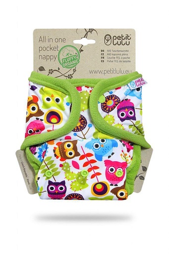 [BB-44538] Petit Lulu Pocketluier Owls drukknoopjes