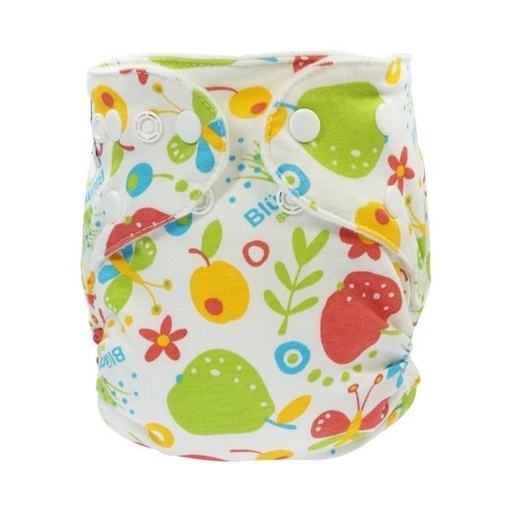 [BB-44867] Blümchen Slimfit Voorgevormde luier - Fruit Newborn
