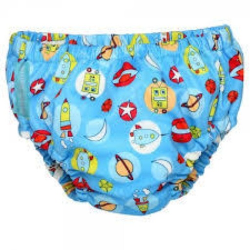 [BB-45802] Charlie Banana 2-in-1 Zwemluier en Oefenbroekje- Orbit Maat S