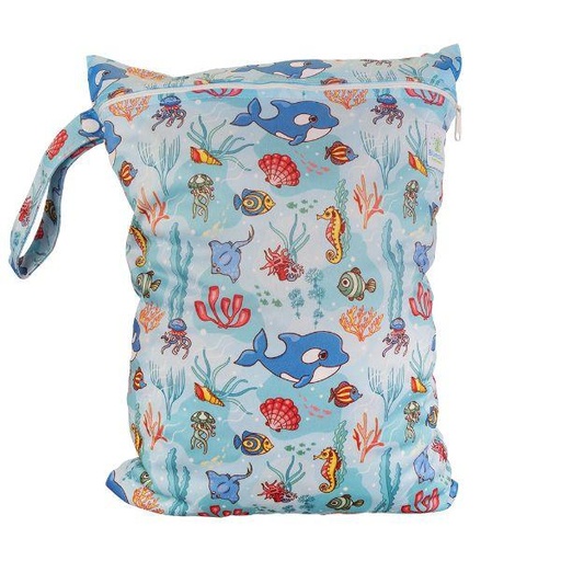 [BB-58065] Blümchen wetbag (4 luiers) Orka