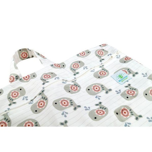 [BB-63302] Blümchen wetbag XL (10 luiers) Cozy Whale