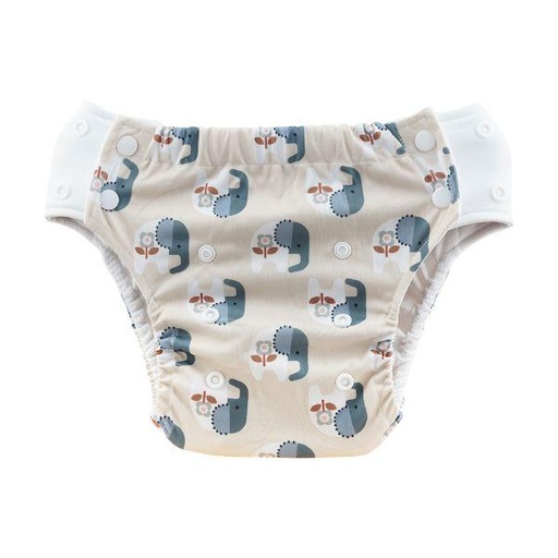 [BB-63308] Blümchen Zwemluier en Oefenbroekje Cozy Elephant