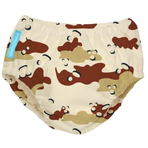 [BB-45754] Charlie Banana 2-in-1 Zwemluier en Oefenbroekje- Chocolate Chips - Maat L (9-12 kilo)