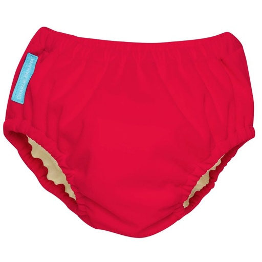 [BB-45809] Charlie Banana 2-in-1 Zwemluier en Oefenbroekje- Red - Maat S (5-7 kilo)
