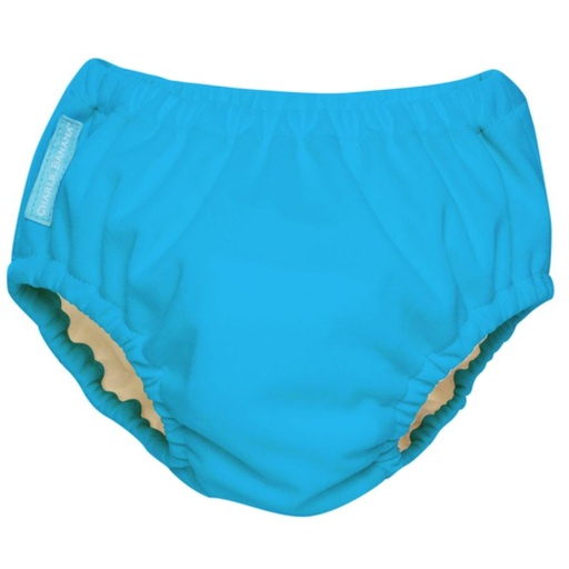 [BB-45820] Charlie Banana 2-in-1 Zwemluier en Oefenbroekje- Turquoise - Maat L (9-12 kilo)